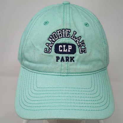 The Game Baseball Cap Blue One Size Canobie Lake Park Amusement Park Graphic Hat
