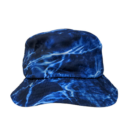 Mossy Oak Elements Agua Bucket Hat Blue OSFM Outdoor Cap All Over Print