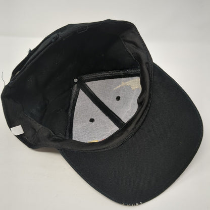Dabmar Lighting Strapback Hat Black One Size Adjustable Embroidered
