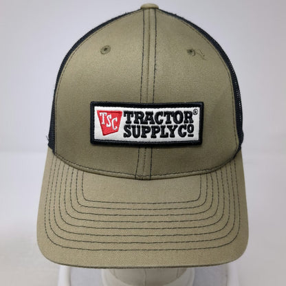 Tractor Supply Co Trucker Hat Green One Size Mesh Snapback TSC Logo Farm Outdoor