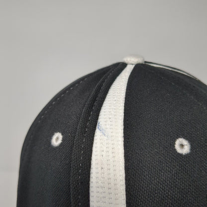 CI Fitted Hat Black Large Embroidered A-Flex Under Armour 6 Panel
