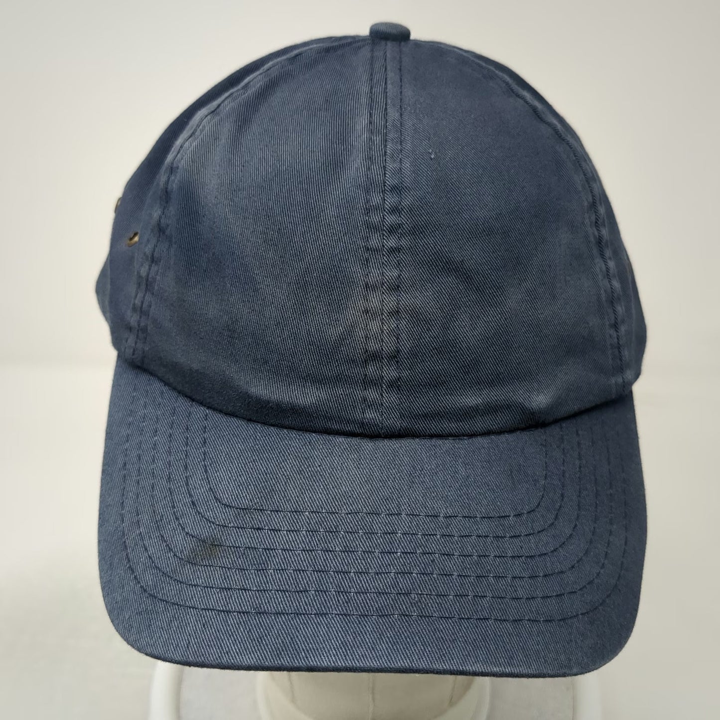 Bullet Line Baseball Cap Blue One Size Slideback SNET Yellow Pages Hat Buckle