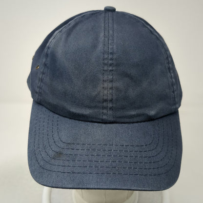 Bullet Line Baseball Cap Blue One Size Slideback SNET Yellow Pages Hat Buckle