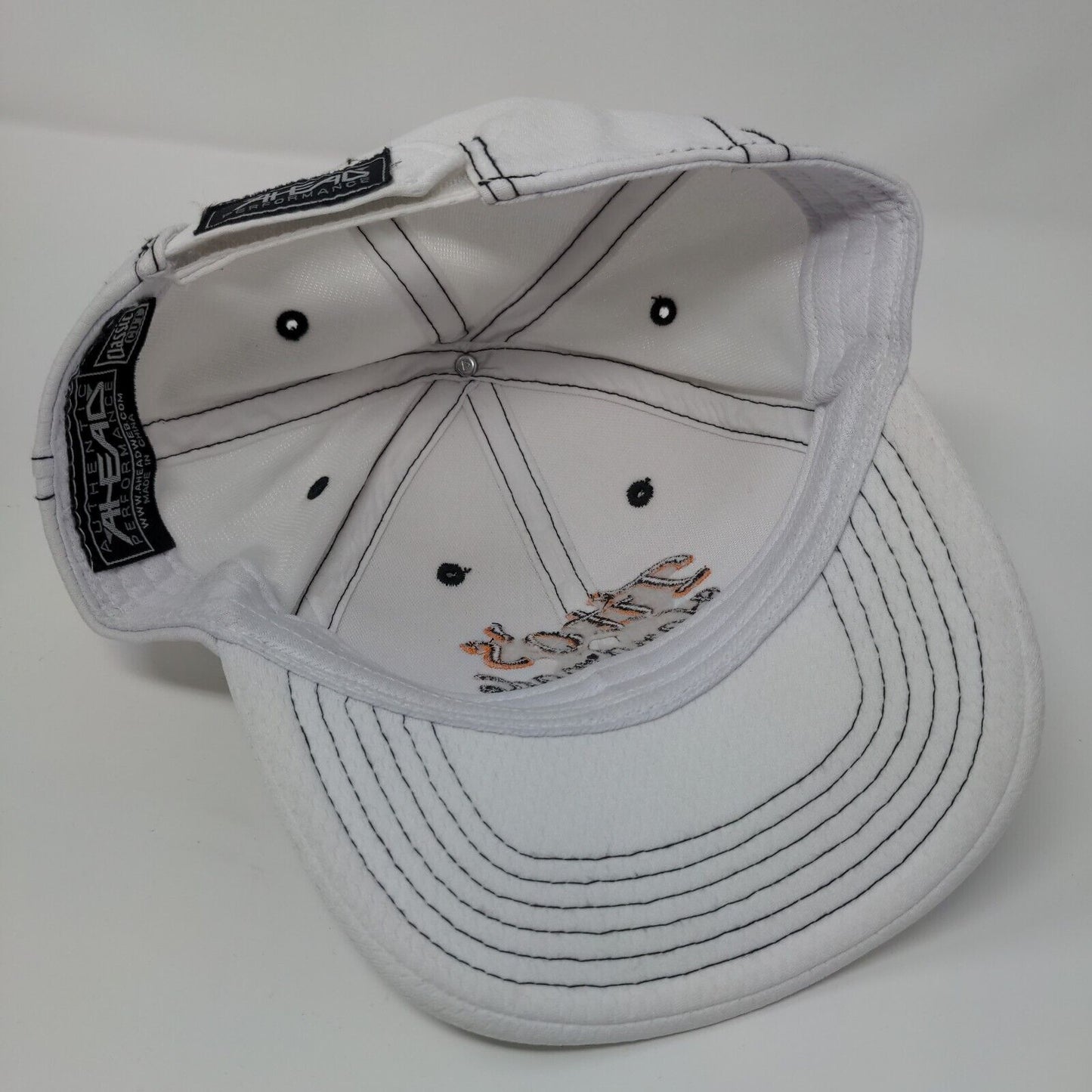 Tito's Handmade Vodka Strapback Hat White OSFA Classic Cut Embroidered Ahead