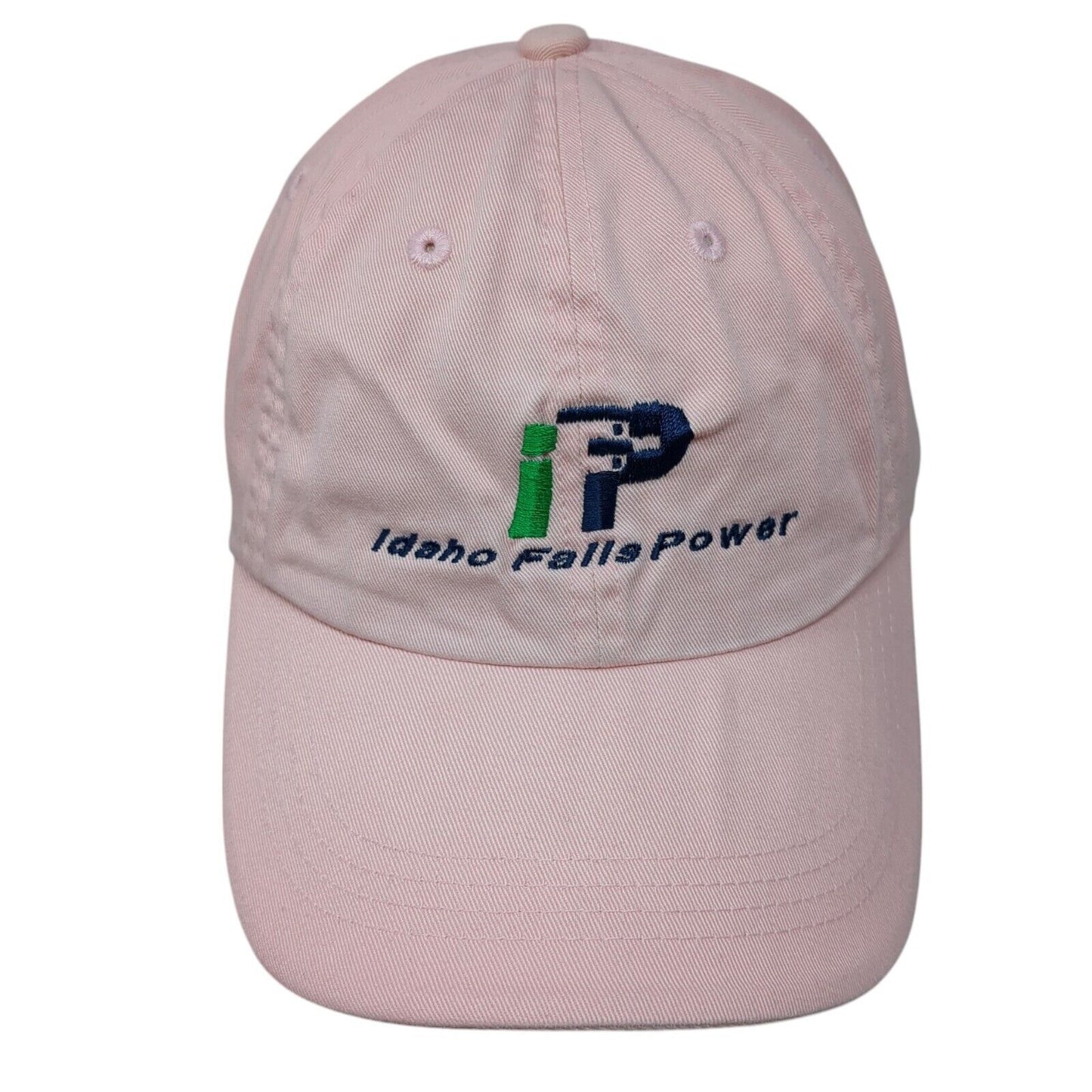 Idaho Falls Power Strapback Hat Pink OS Adjustable Port Authority Signature