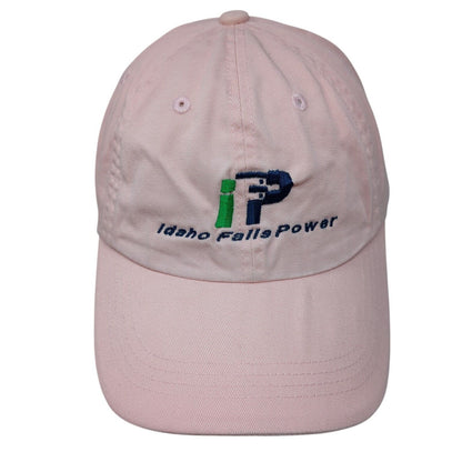 Idaho Falls Power Strapback Hat Pink OS Adjustable Port Authority Signature