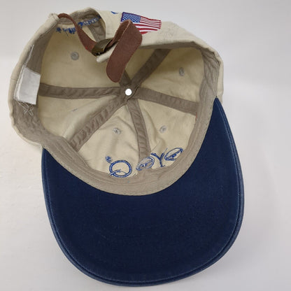 Eye Q Eyewear Slideback Hat Multi One Size Adjustable Leather Strap
