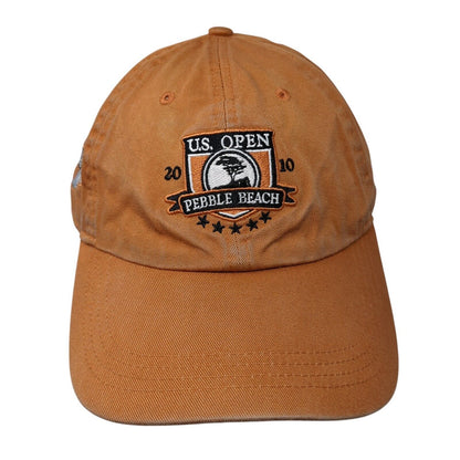 US Open 2010 Pebble Beach Slideback Hat Brown XXL Embroidered Ahead