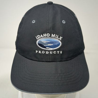 Richardson Baseball Cap Black One Size Idaho Milk Products Logo Performance Hat