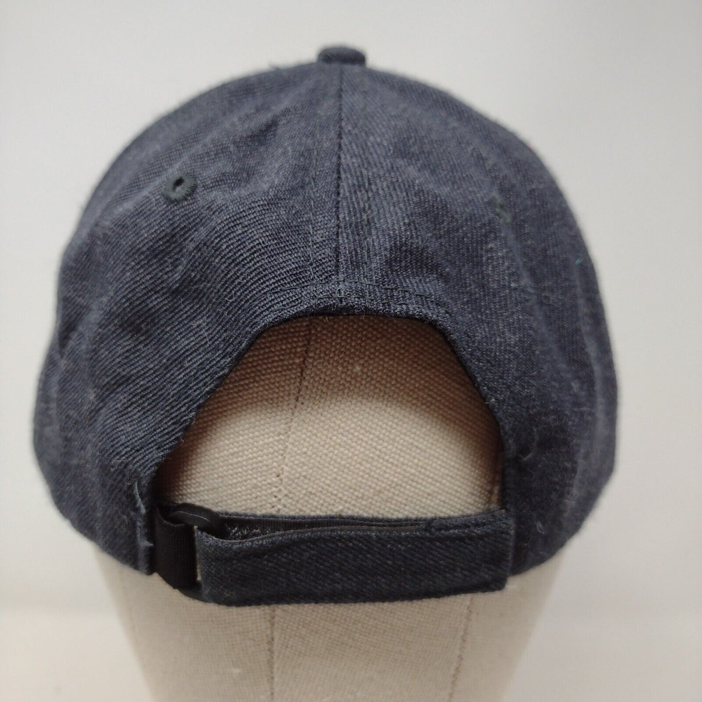 Simplot Patch Strapback Hat Gray OSFA Adjustable Colorblock 6 Panel