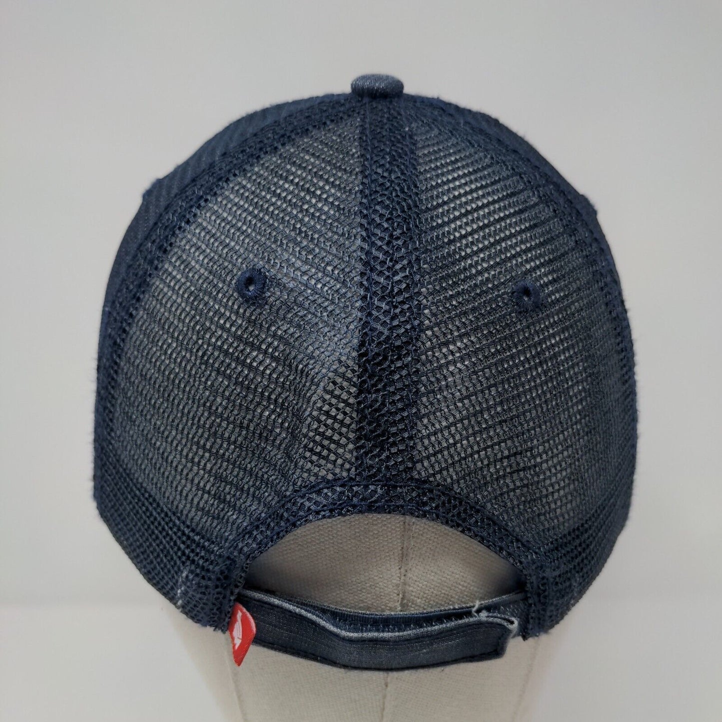 Mission43 Idaho USA Strapback Trucker Hat Blue OSFA Mesh Back 6 Panel