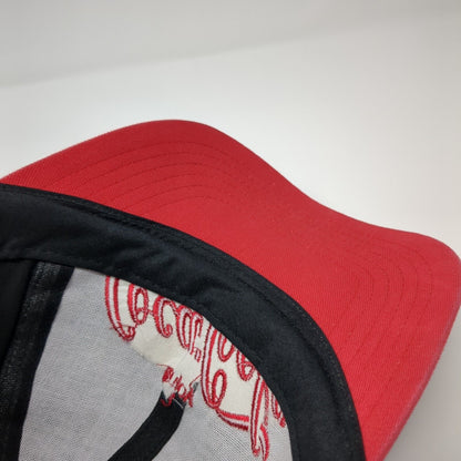Enjoy Coca-Cola Slideback Hat Black One Size Adjustable Embroidered 6 Panel