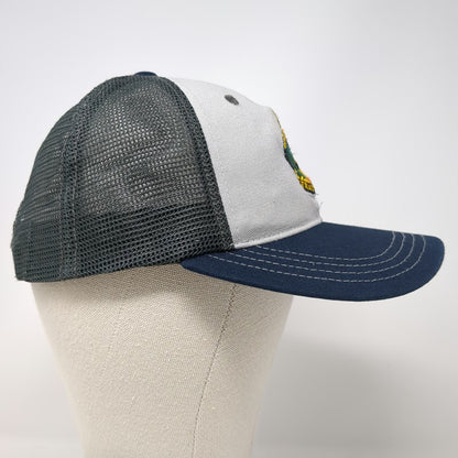 District Gray Trucker Hat One Size Blue Oregon Interagency Fire Patch Snapback