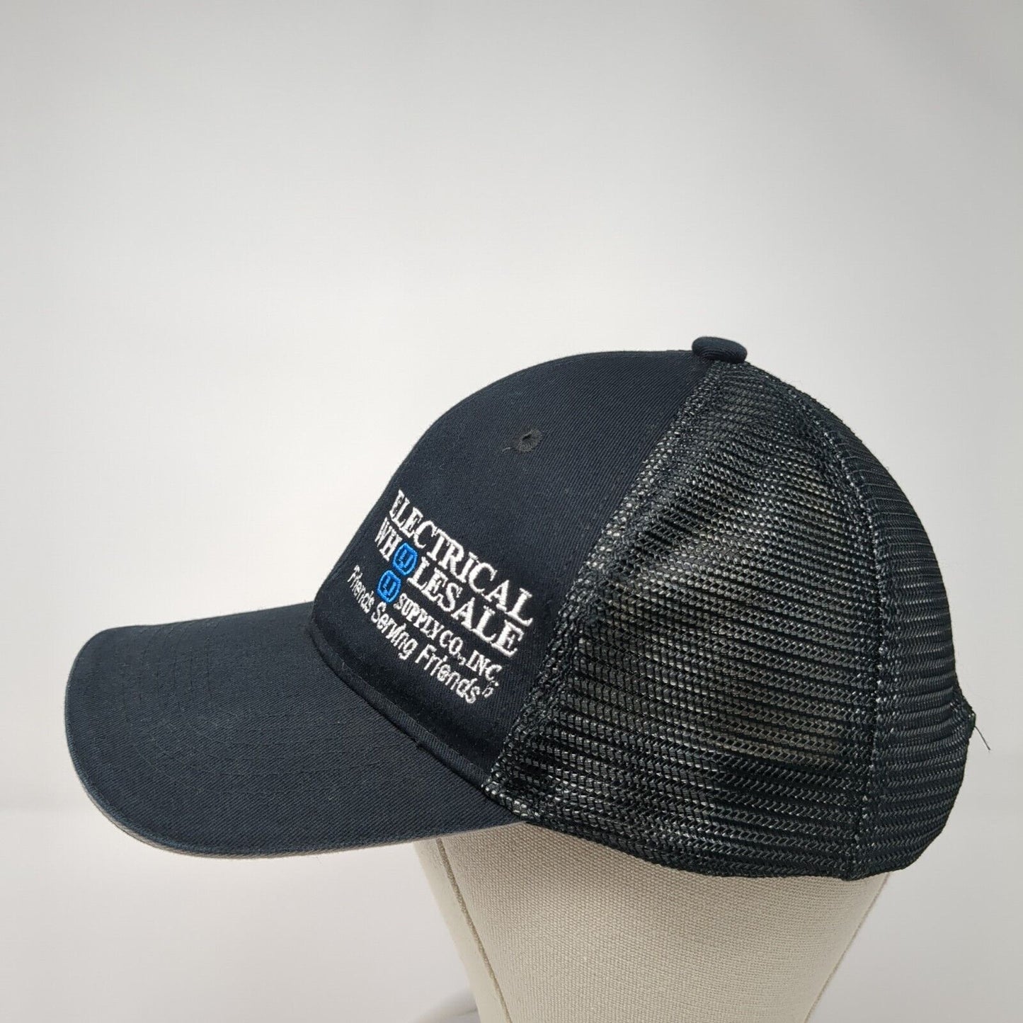 Electrical Wholesale Supply Co Inc. Snapback Trucker Hat Black OS Port Authority