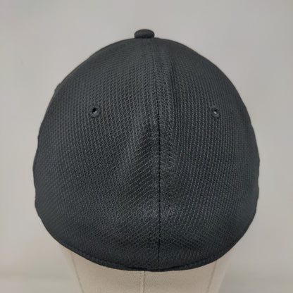 Titleist Fitted Hat Black Medium-Large Embroidered 6 Panel New Era