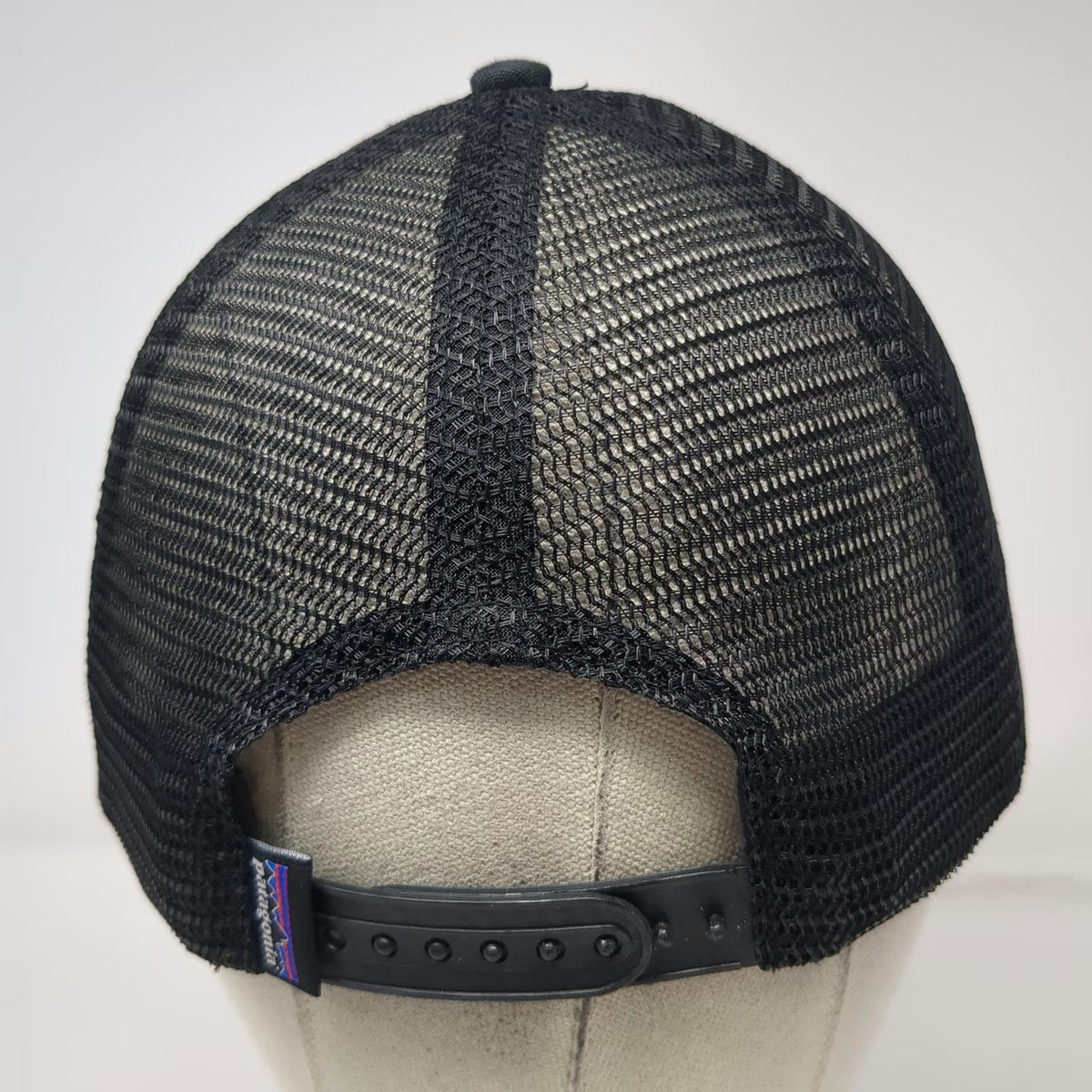 Patagonia Trucker Hat Black One Size Mesh Back Snapback Frontier Communications