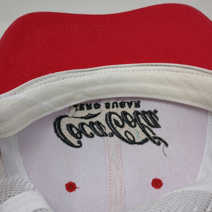 Coca-Cola Zero Sugar Baseball Cap Red White Black One Size Mesh Strapback Hat