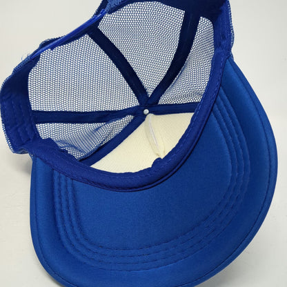 Sonic Grillo's Pickles Trucker Hat Blue One Size Snapback Mesh Foam Graphic