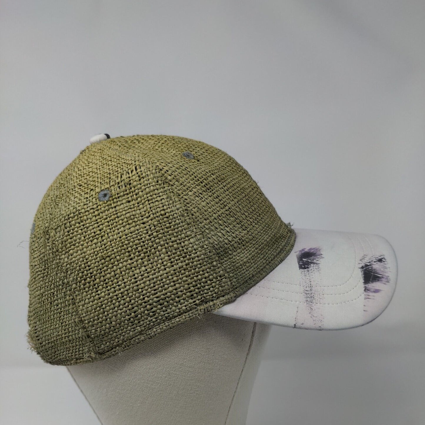 Lululemon Athletica Slideback Straw Hat Multicolor One Size Adjustable Blank