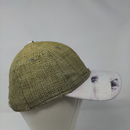 Lululemon Athletica Slideback Straw Hat Multicolor One Size Adjustable Blank