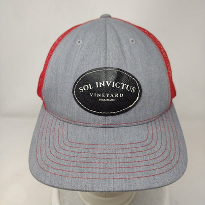 Sol Invictus Vineyard Snapback Trucker Hat Multi One Size Mesh Back