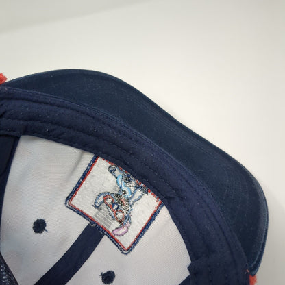 Stitch Just Chillax Snapback Rope Trucker Hat Blue 57-60cm Mesh Back