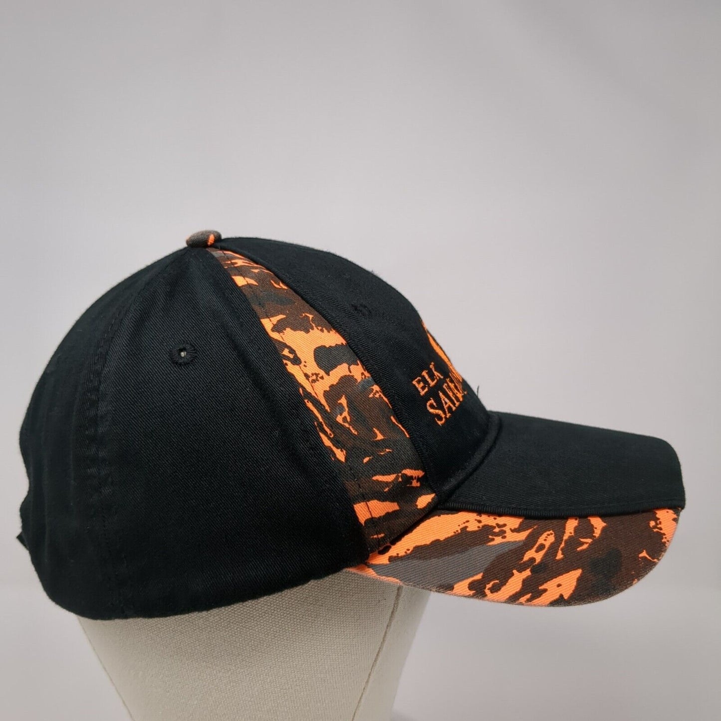 Elk Safaris West Strapback Hat Camo One Size Adjustable Embroidered Otto