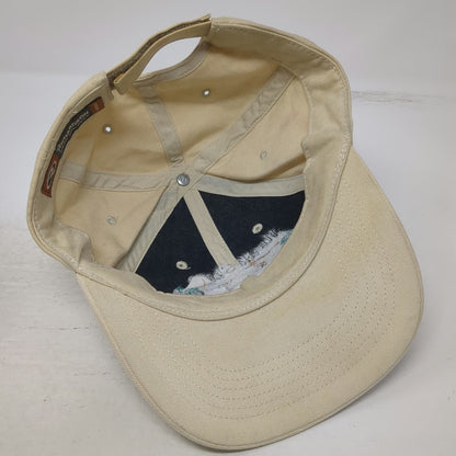 Richardson Baseball Cap Beige One Size North Shore Lodge Warm Lake Idaho Hat