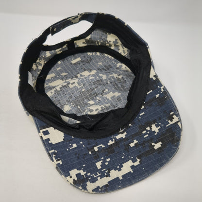 Unbranded Cadet Army Cap Camouflage One Size Adjustable Patriotic Polyester