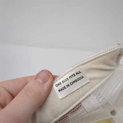 Diesel Life Snapback Trucker Hat Gray One Size Adjustable Mesh Back 6 Panel