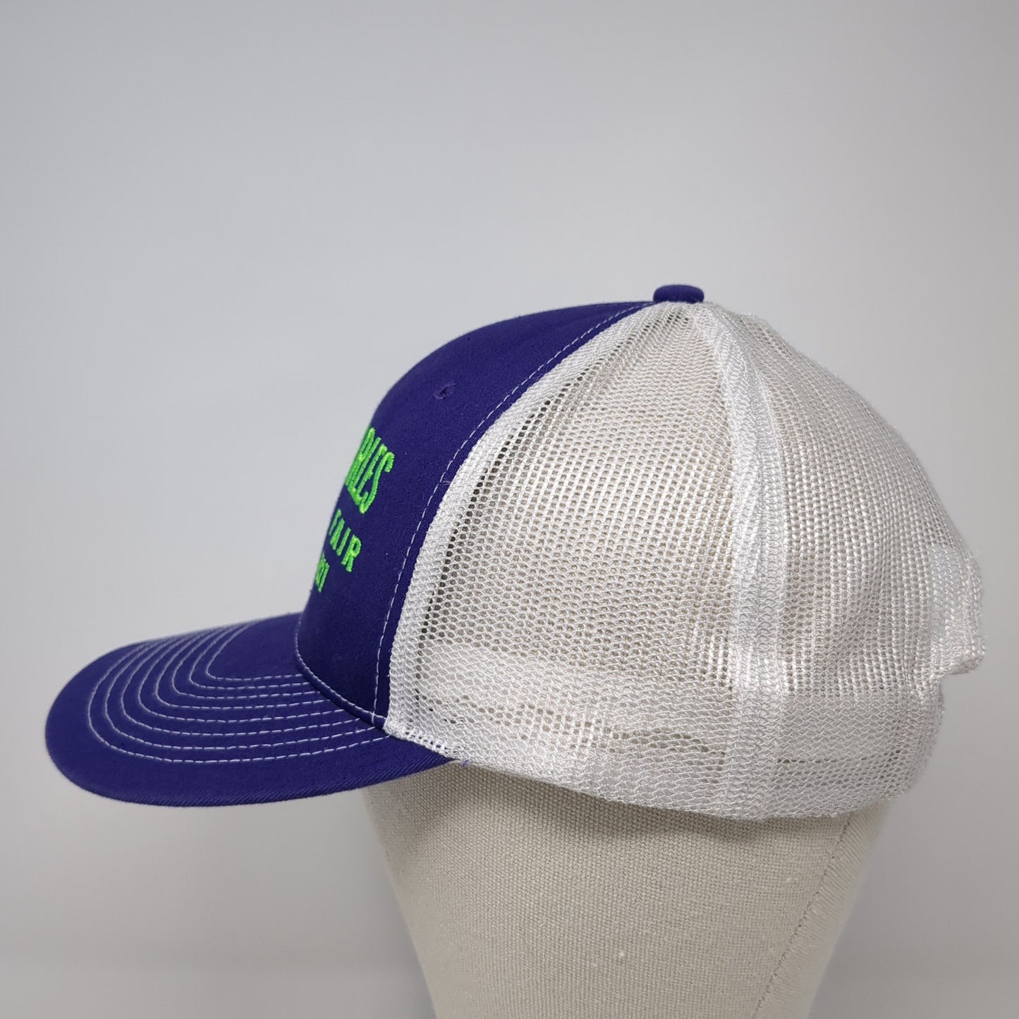 St. Charles Country Fair July 27-31, 2021 Trucker Hat Purple One Size Sweet Caps