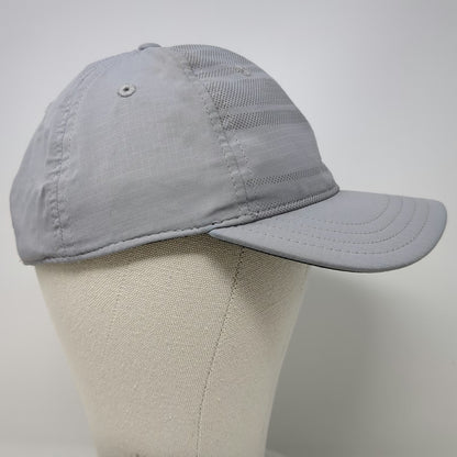 TaylorMade Baseball Cap Gray One Size Polyester Strapback Embroidered Logo Hat