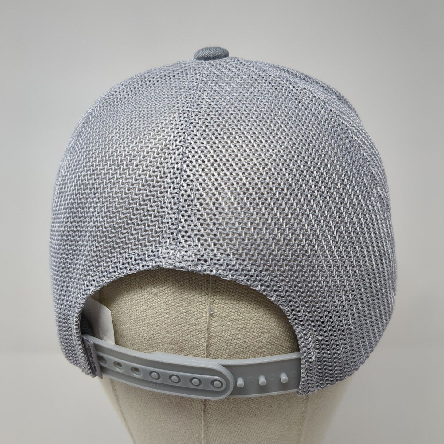 Teens 2 Trades Snapback Mesh Back Trucker Hat Gray One Size Flexfit 110