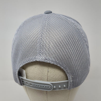 Teens 2 Trades Snapback Mesh Back Trucker Hat Gray One Size Flexfit 110