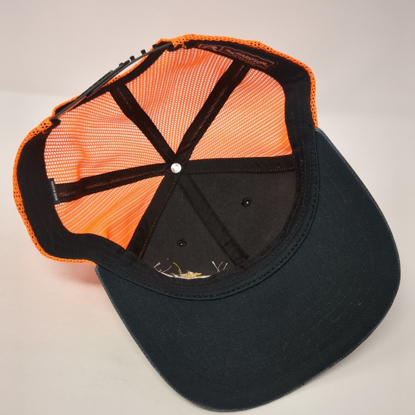 Simplot Grower Solutions Snapback Trucker Hat Camouflage OS Mesh Back Richardson