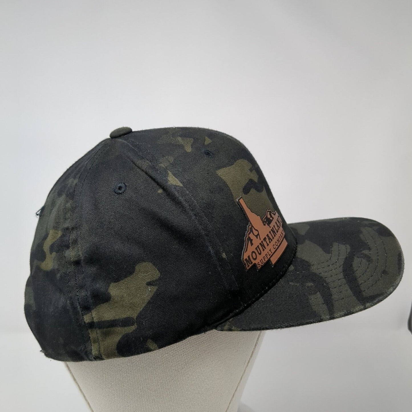 Mountainland Supply Company Snapback Hat Camouflage One Size Adjustable Yupoong