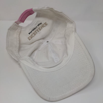 Excellence Playa Mujeres Mexico Strapback Hat White One Size Embroidered
