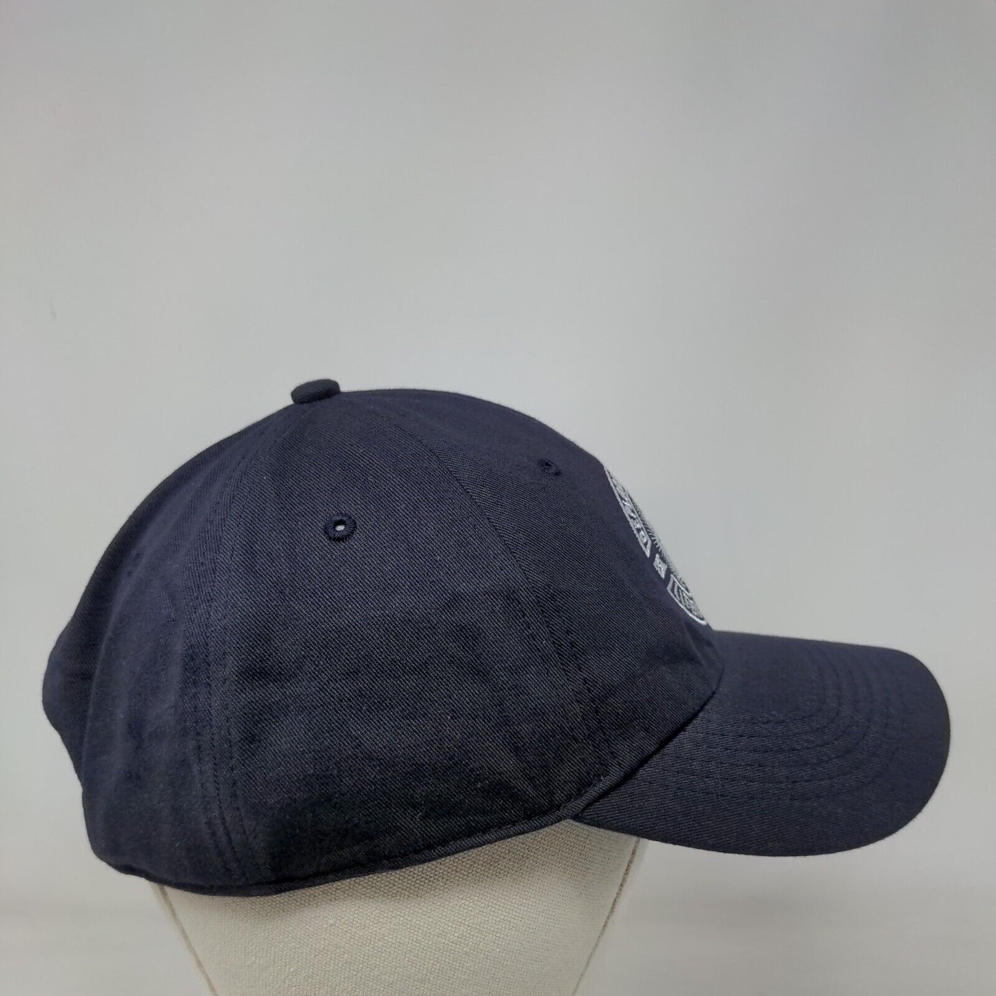 Deplorables Club Lifetime Member Slideback Hat Blue One Size Embroidered