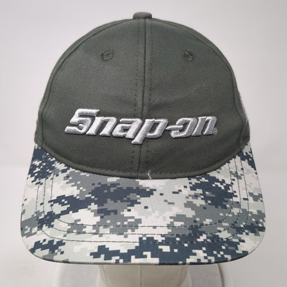 Snap-on Snapback Hat Multicolor One Size Adjustable Camouflage Cotton Twill