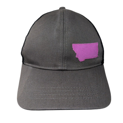 Dig This Chick Snapback Mesh Back Trucker Hat Gray One Size Colorblock