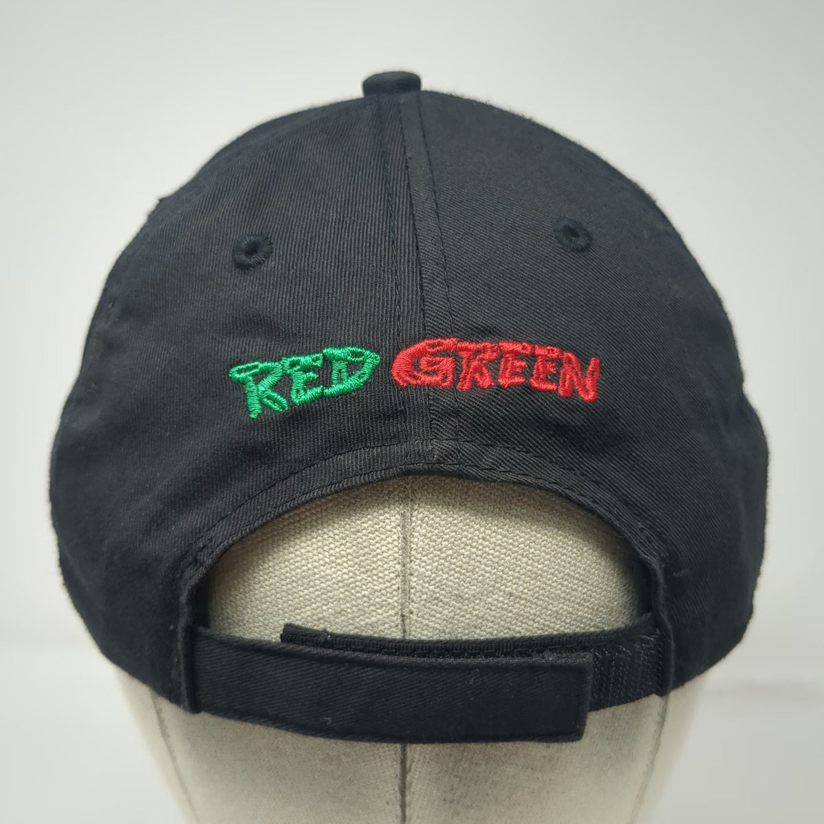 Legend Baseball Cap Black One Size Scotch Tough Duct Tape Red Green Hat