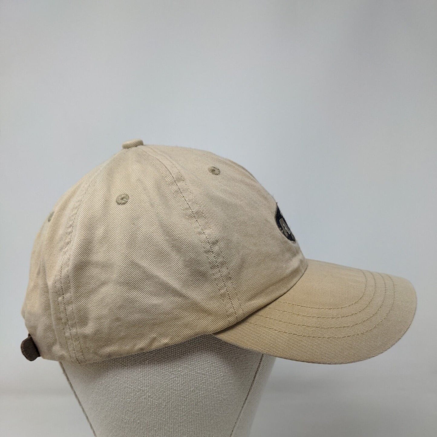 AE Crew Slideback Hat Tan OSFA Adjustable Embroidered 6 Panel AE Performance