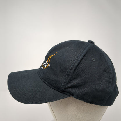 Vision Grills Strapback Hat Black OS Adjustable Embroidered Classics Yupoong