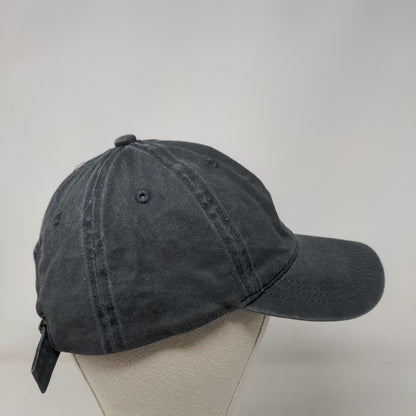 Mama Bear Slideback Hat Gray One Size Adjustable Embroidered Vented Holes