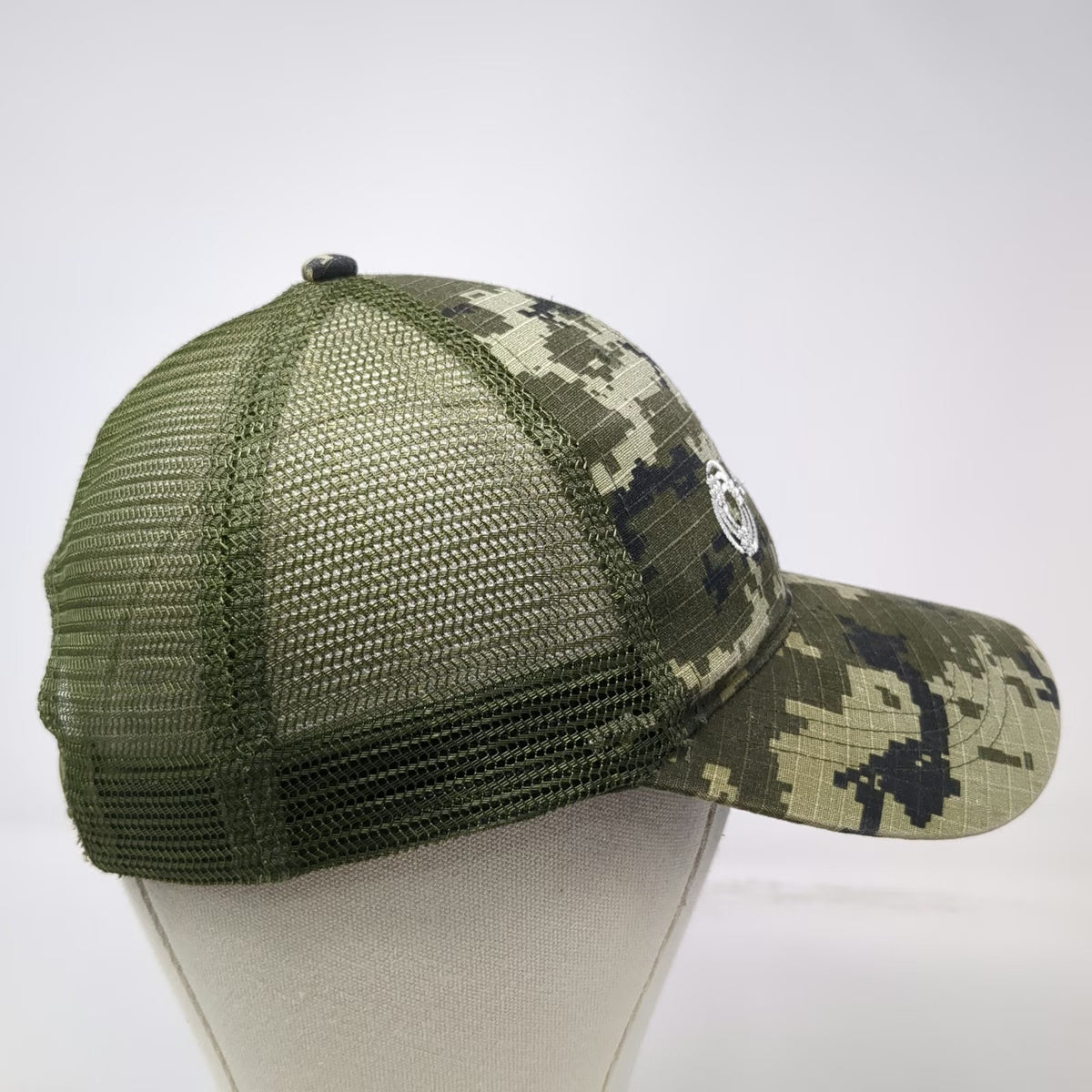 Southwire Trucker Hat Green Digital Camo One Size Mesh Snapback Wounded Warrior