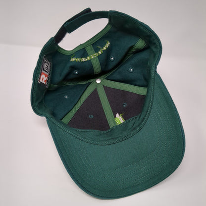 Idaho Forest Trees Strapback Hat Green OSFA Embroidered Richardson