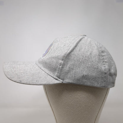 Unicorn Patch Strapback Hat Gray OSFA Adjustable Solid Outdoor