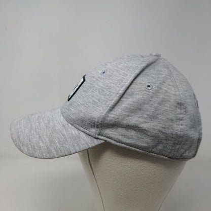 Calvin Klein Men's Slideback Hat Gray Size Os Embroidered Logo Poly Blend