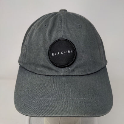 Ripcurl Patch Slideback Hat One Size Greenish-Gray Adjustable Yupoong