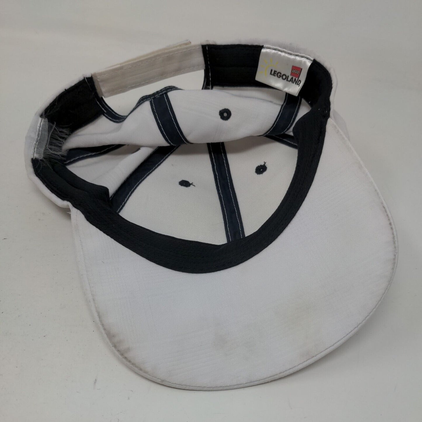 Legoland Strapback Hat White One Size Embroidered Adjustable Lego